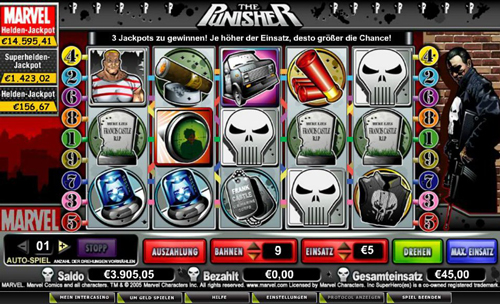 the punisher online slot im intercasino