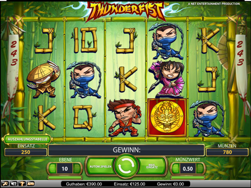 thunder fist online slot im mr green casino