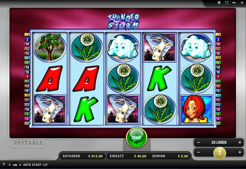 thunder storm online slot