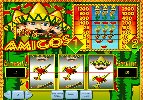 online slot tres amigos von william hill