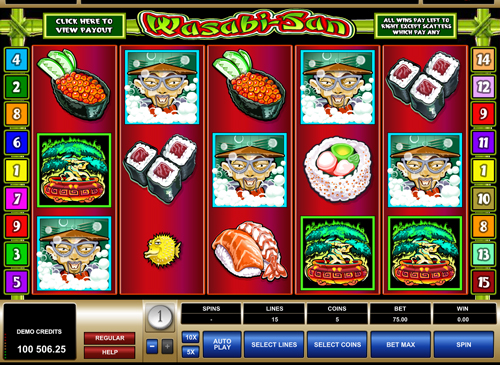 wasabi-san online slot