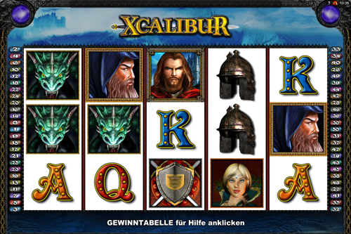 xcalibur online slot